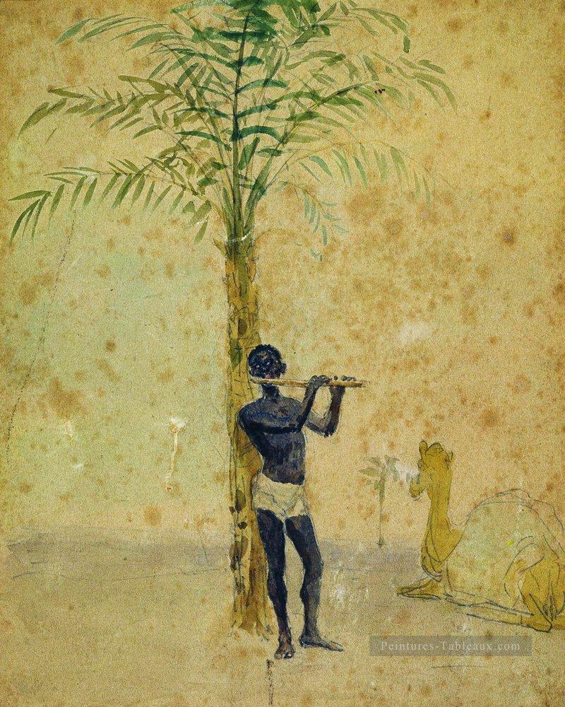 motiff africain Ilya Repin Peintures à l'huile